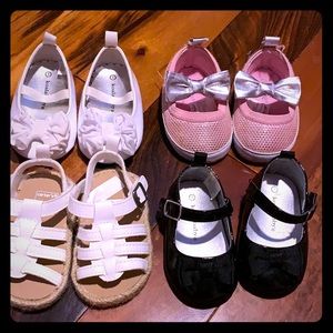 Size 1 baby girl shoes!